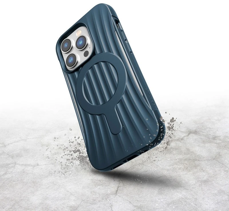 Dėklas iPhone 14 Pro X-Doria Raptic Clutch MagSafe, Marine Mėlyna