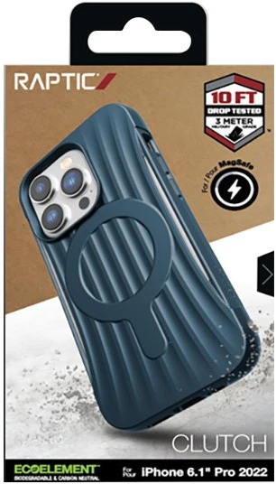 Dėklas iPhone 14 Pro X-Doria Raptic Clutch MagSafe, Marine Mėlyna