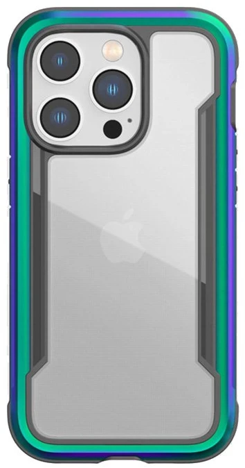 Dėklas iPhone 14 Pro X-Doria Raptic Shield, irizuojantis
