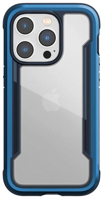 Dėklas iPhone 14 Pro X-Doria Raptic Shield, mėlynas
