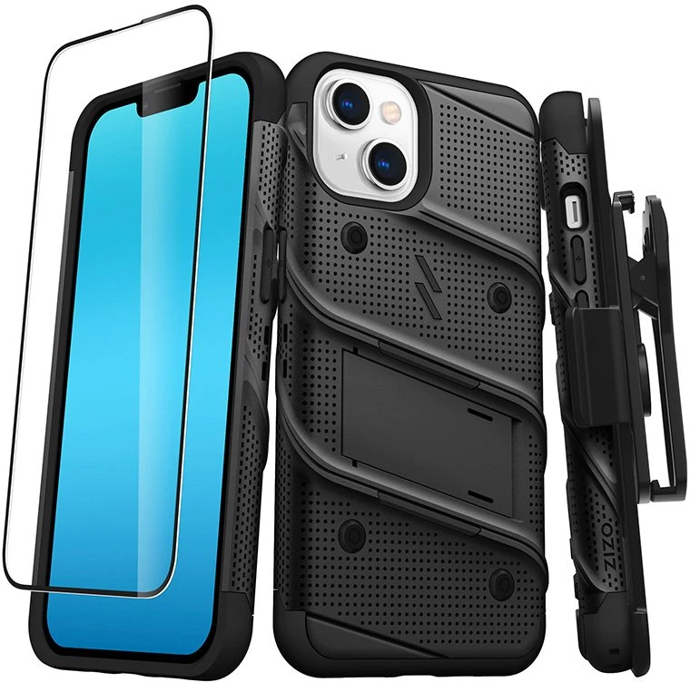 ZIZO BOLT Series - dėklas skirtas Apple iPhone 14 Juodas