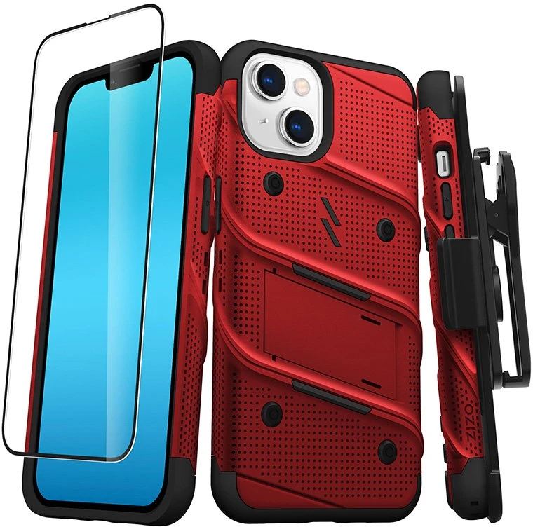 ZIZO BOLT Series - dėklas skirtas Apple iPhone 14 Raudona