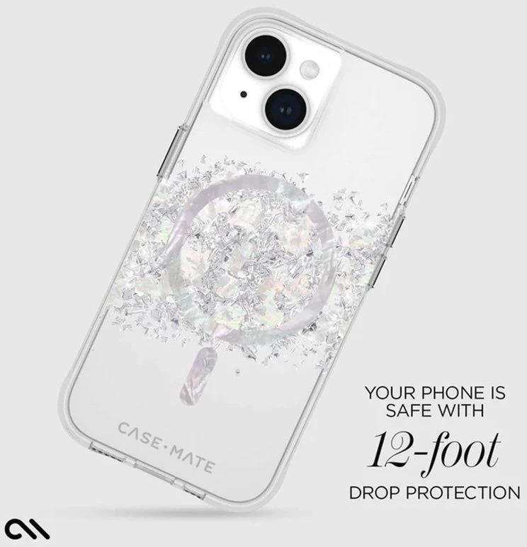 Case Mate Karat Touch of Pearl dėklas, MagSafe - iPhone 15