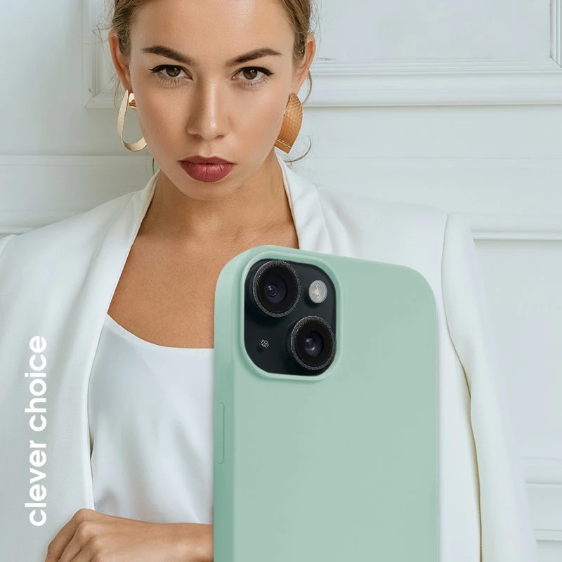 Crong Color Cover Magnetic - dėklas skirtas Apple iPhone 15 MagSafe Mint