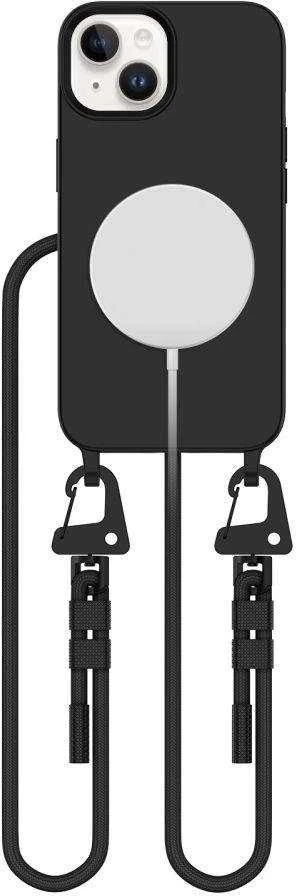 Tech-Protect MAGNECKLACE MagSafe Apple iPhone 15 dėklas telefonui juodos spalvos