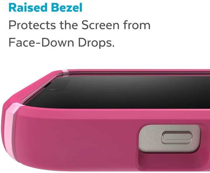 Speck Presidio2 Pro + MagSafe - dėklas skirtas Apple iPhone 15 Plus / 14 Plus su MICROBAN coating Digitalpink / Blossompink / Baltas