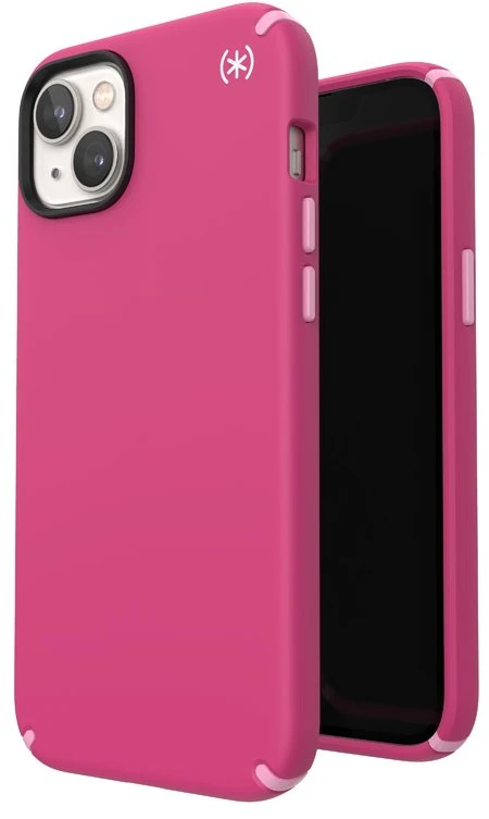 Speck Presidio2 Pro + MagSafe - dėklas skirtas Apple iPhone 15 Plus / 14 Plus su MICROBAN coating Digitalpink / Blossompink / Baltas
