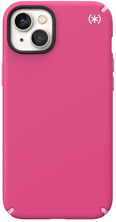 Speck Presidio2 Pro + MagSafe - dėklas skirtas Apple iPhone 15 Plus / 14 Plus su MICROBAN coating Digitalpink / Blossompink / Baltas
