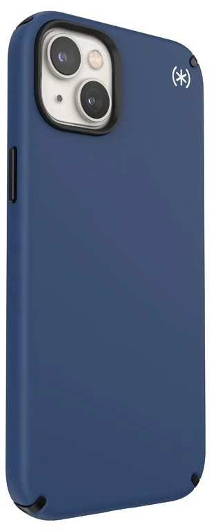 Speck Presidio2 Pro - dėklas skirtas Apple iPhone 15 Plus / 14 Plus su MICROBAN coating Coastal Mėlyna / Juodas / Baltas