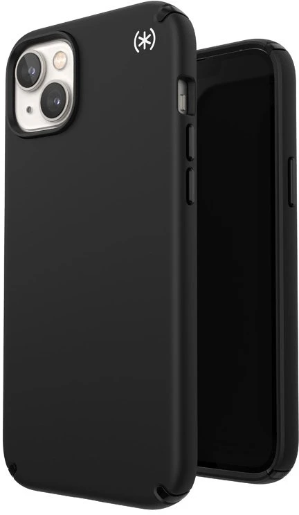 Speck Presidio2 Pro + MagSafe - dėklas skirtas Apple iPhone 15 Plus / 14 Plus su MICROBAN coating Juodas / Juodas / Baltas