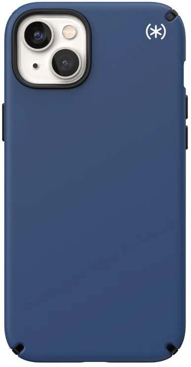 Speck Presidio2 Pro - dėklas skirtas Apple iPhone 15 Plus / 14 Plus su MICROBAN coating Coastal Mėlyna / Juodas / Baltas