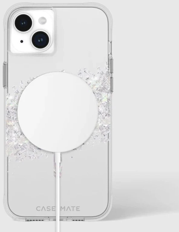 Case-Mate Karat MagSafe - Apple iPhone 15 Plus dėklas su Mother of Pearl A Touch of Pearl
