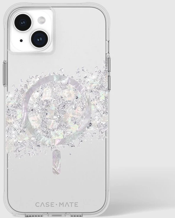 Case-Mate Karat MagSafe - Apple iPhone 15 Plus dėklas su Mother of Pearl A Touch of Pearl