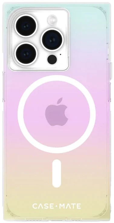 Dėklas Case-Mate BLOX MagSafe - Apple iPhone 15 Pro Case Rainbow Frosting