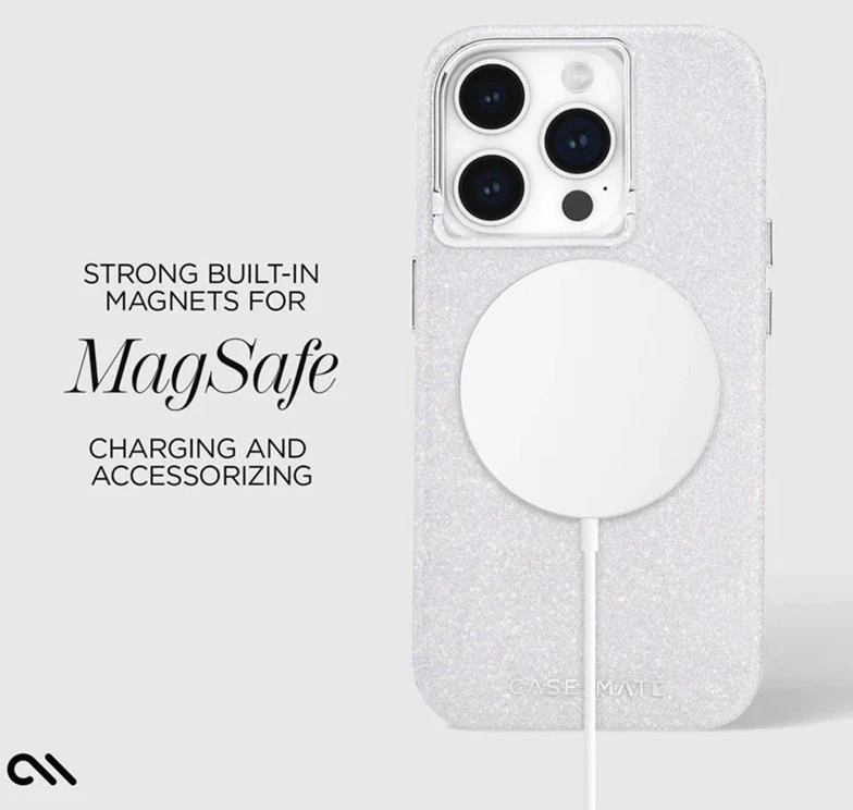Case-Mate Shimmer MagSafe - dėklas skirtas Apple iPhone 15 Pro Iridescent