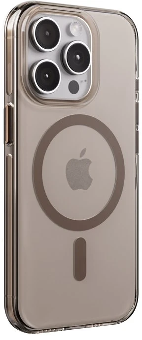 Crong Clear MAG Pro - dėklas Apple iPhone 15 Pro MagSafe dykuma