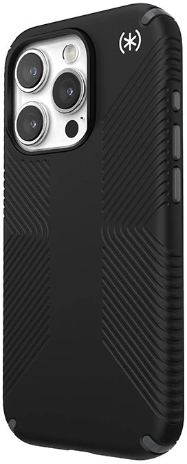 Speck Presidio2 Grip Magsafe - dėklas skirtas Apple iPhone 15 Pro Juodas / Slate Pilkas / Baltas