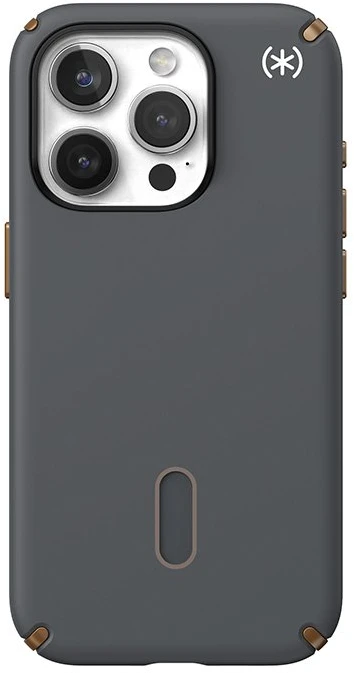 Dėklas Speck Presidio2 Pro ClickLock & MagSafe do iPhone 15 Pro pilka
