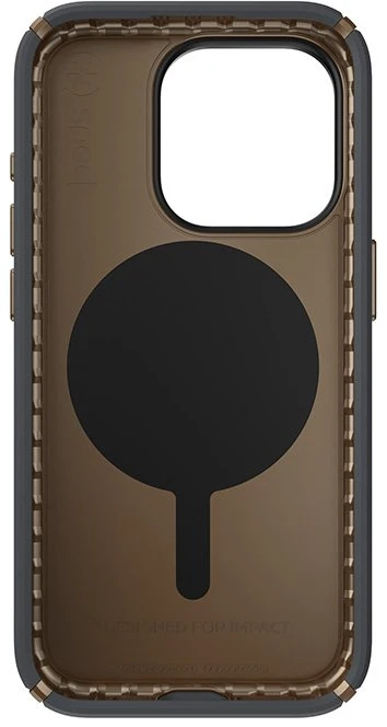 Dėklas Speck Presidio2 Pro ClickLock & MagSafe do iPhone 15 Pro pilka