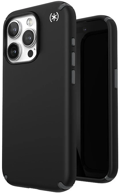 Speck Presidio2 Pro Magsafe - dėklas skirtas Apple iPhone 15 Pro Juodas / Slate Pilkas / Baltas