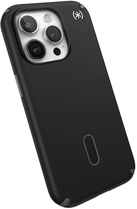 Speck Presidio2 Pro ClickLock & MagSafe - dėklas skirtas Apple iPhone 15 Pro Juodas/Slate Pilkas/Baltas