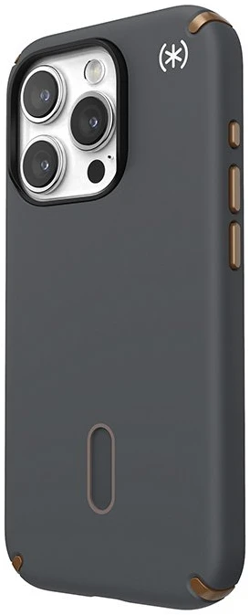 Dėklas Speck Presidio2 Pro ClickLock & MagSafe do iPhone 15 Pro pilka