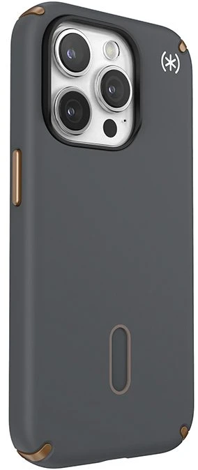 Dėklas Speck Presidio2 Pro ClickLock & MagSafe do iPhone 15 Pro pilka