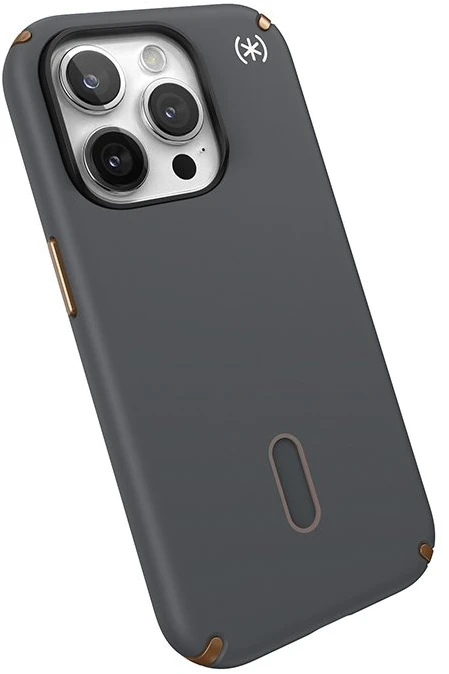 Dėklas Speck Presidio2 Pro ClickLock & MagSafe do iPhone 15 Pro pilka
