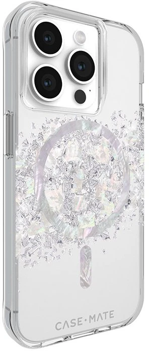 Case-Mate Karat MagSafe - Apple iPhone 15 Pro dėklas su Mother of Pearl A Touch of Pearl