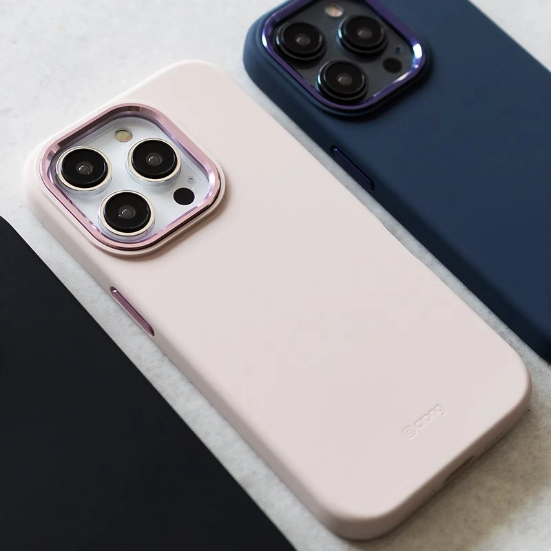 Crong Color Cover LUX Magnetic - dėklas skirtas Apple iPhone 15 Pro MagSafe Navy Mėlyna