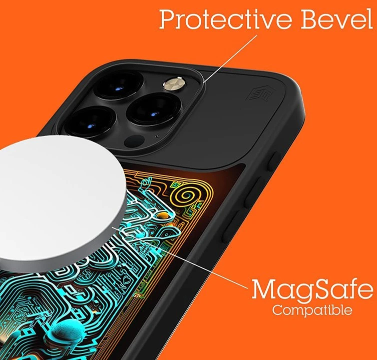 STM Reveal Warm MagSafe - dėklas skirtas Apple iPhone 15 Juodas Realm