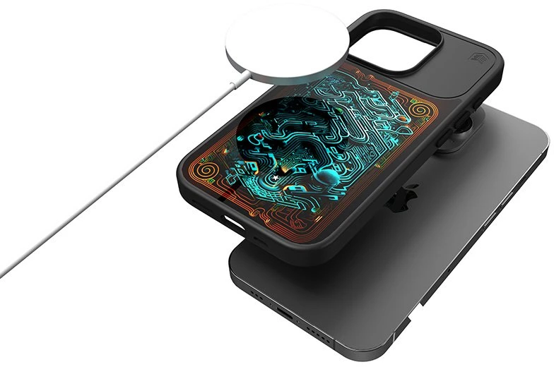 STM Reveal Warm MagSafe - dėklas skirtas Apple iPhone 15 Juodas Realm