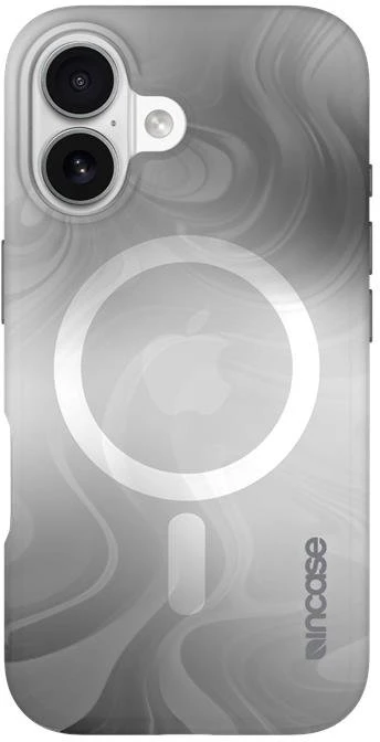 Incase Halo dėklas MagSafe - dėklas Apple iPhone 16 Oil Slick Smoke