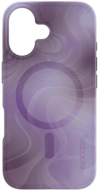 Incase Halo dėklas MagSafe - dėklas Apple iPhone 16 Oil Slick Lilac