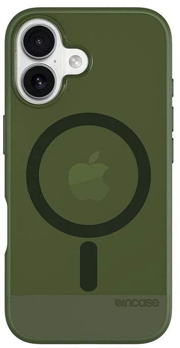 Incase Slim dėklas MagSafe - dėklas Apple iPhone 16 Highland Žalias