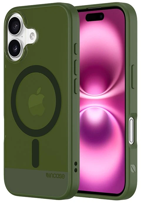 Incase Slim dėklas MagSafe - dėklas Apple iPhone 16 Highland Žalias
