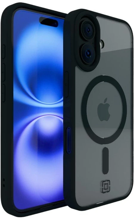 Incipio Velocity MagSafe - dėklas Apple iPhone 16 Clear / Juodas