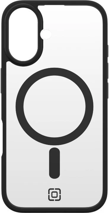 Incipio Velocity MagSafe - dėklas Apple iPhone 16 Clear / Juodas