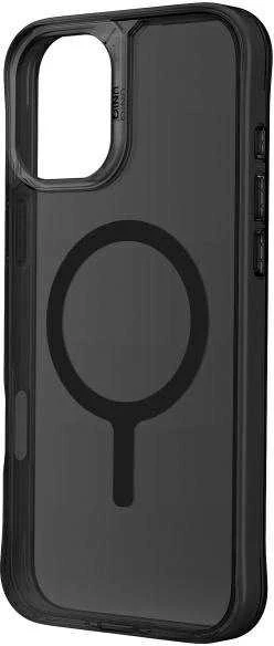 UNIQ LifePro Xtreme Apple iPhone 16 6.1″ dėklas Magclick Charging juodos spalvos frost smoke