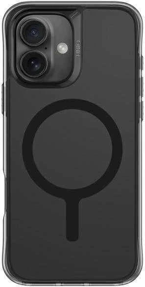 UNIQ LifePro Xtreme Apple iPhone 16 6.1″ dėklas Magclick Charging juodos spalvos frost smoke