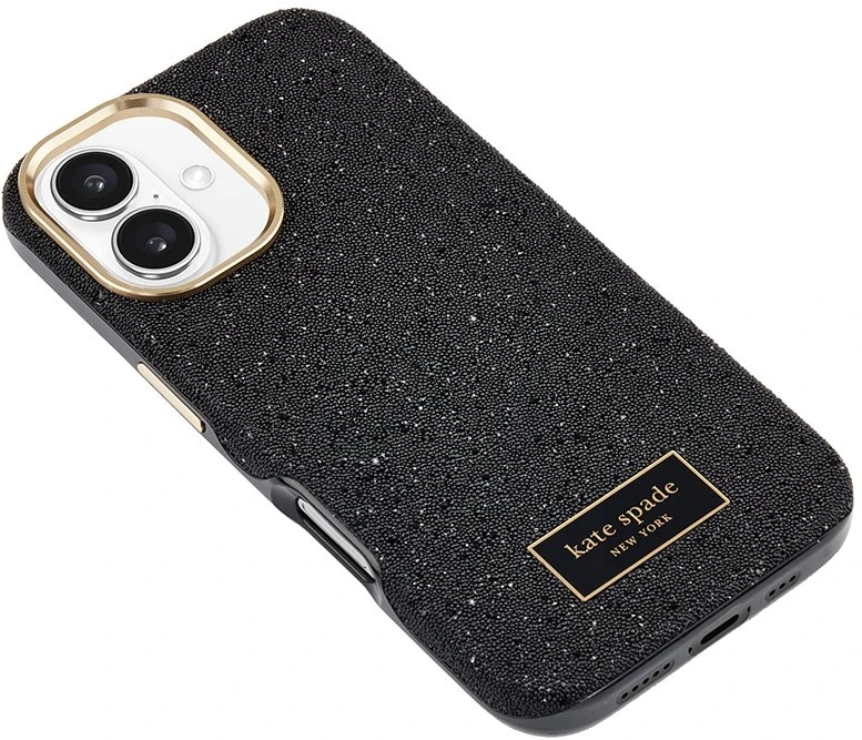Kate Spade New York Crystal Pave MagSafe - dėklas skirtas Apple iPhone 16 Nightfall