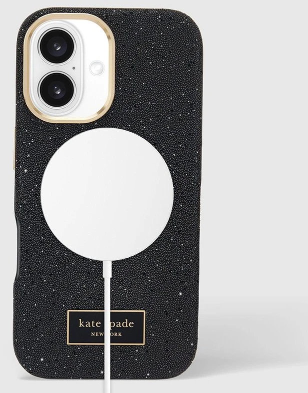 Kate Spade New York Crystal Pave MagSafe - dėklas skirtas Apple iPhone 16 Nightfall