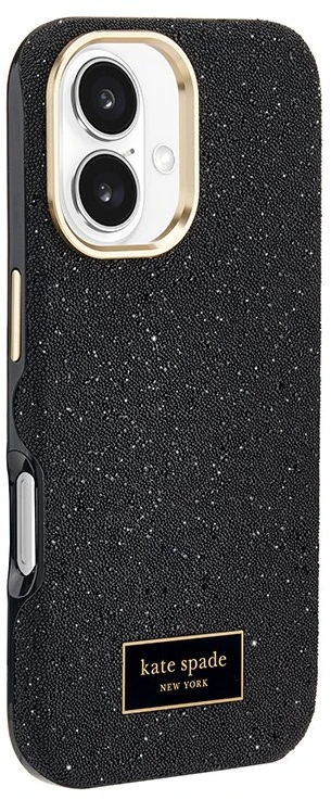 Kate Spade New York Crystal Pave MagSafe - dėklas skirtas Apple iPhone 16 Nightfall