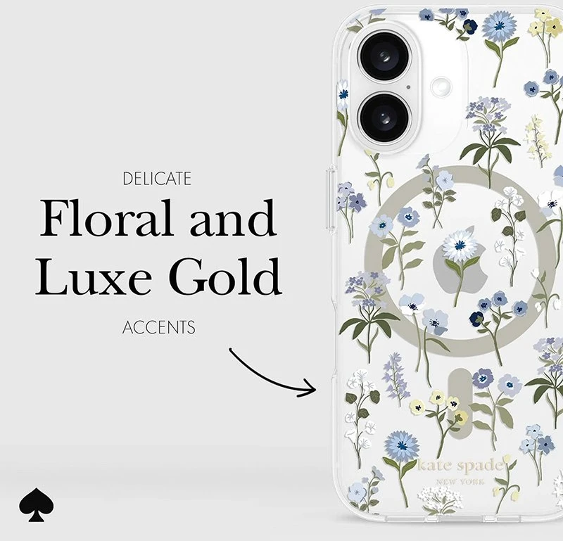 Kate Spade New York Protective MagSafe - dėklas skirtas Apple iPhone 16 Precious Bloom