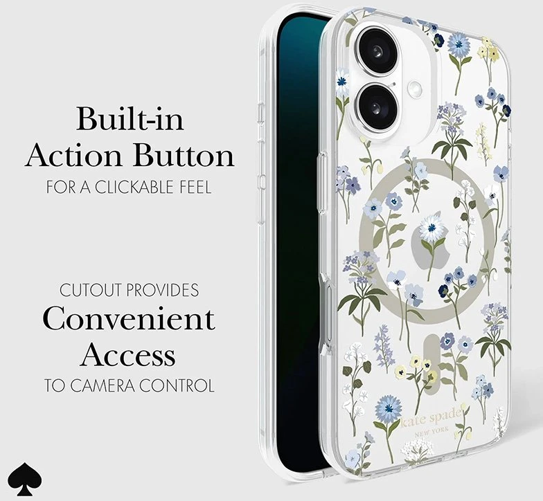 Kate Spade New York Protective MagSafe - dėklas skirtas Apple iPhone 16 Precious Bloom