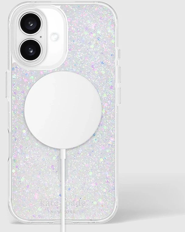 Kate Spade New York Protective MagSafe - dėklas skirtas Apple iPhone 16 Chunky Glitter