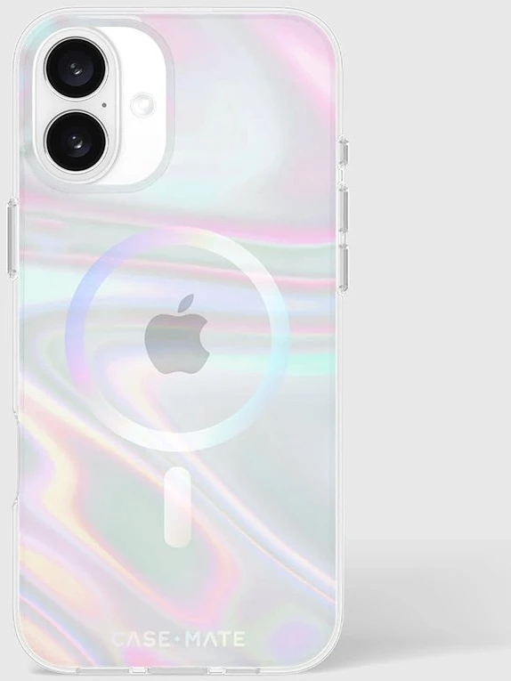 Dėklas Case Mate Soap Bubble - Iridescent, magsafe - iPhone 16 Plus