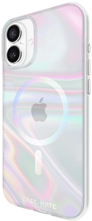 Dėklas Case Mate Soap Bubble - Iridescent, magsafe - iPhone 16 Plus