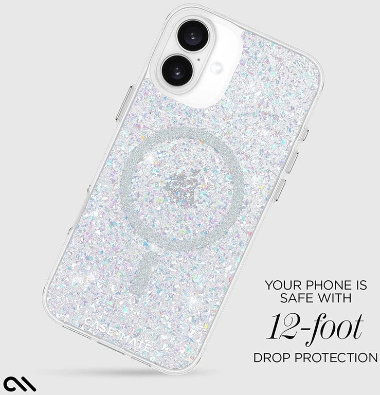 Dėklas „Case Mate Twinkle“ – diskoteka, „Magsafe“ – „iPhone 16 Plus“