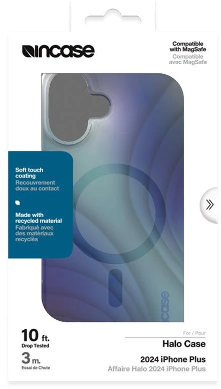 Incase Halo dėklas MagSafe - dėklas Apple iPhone 16 Plus Tidal Ocean